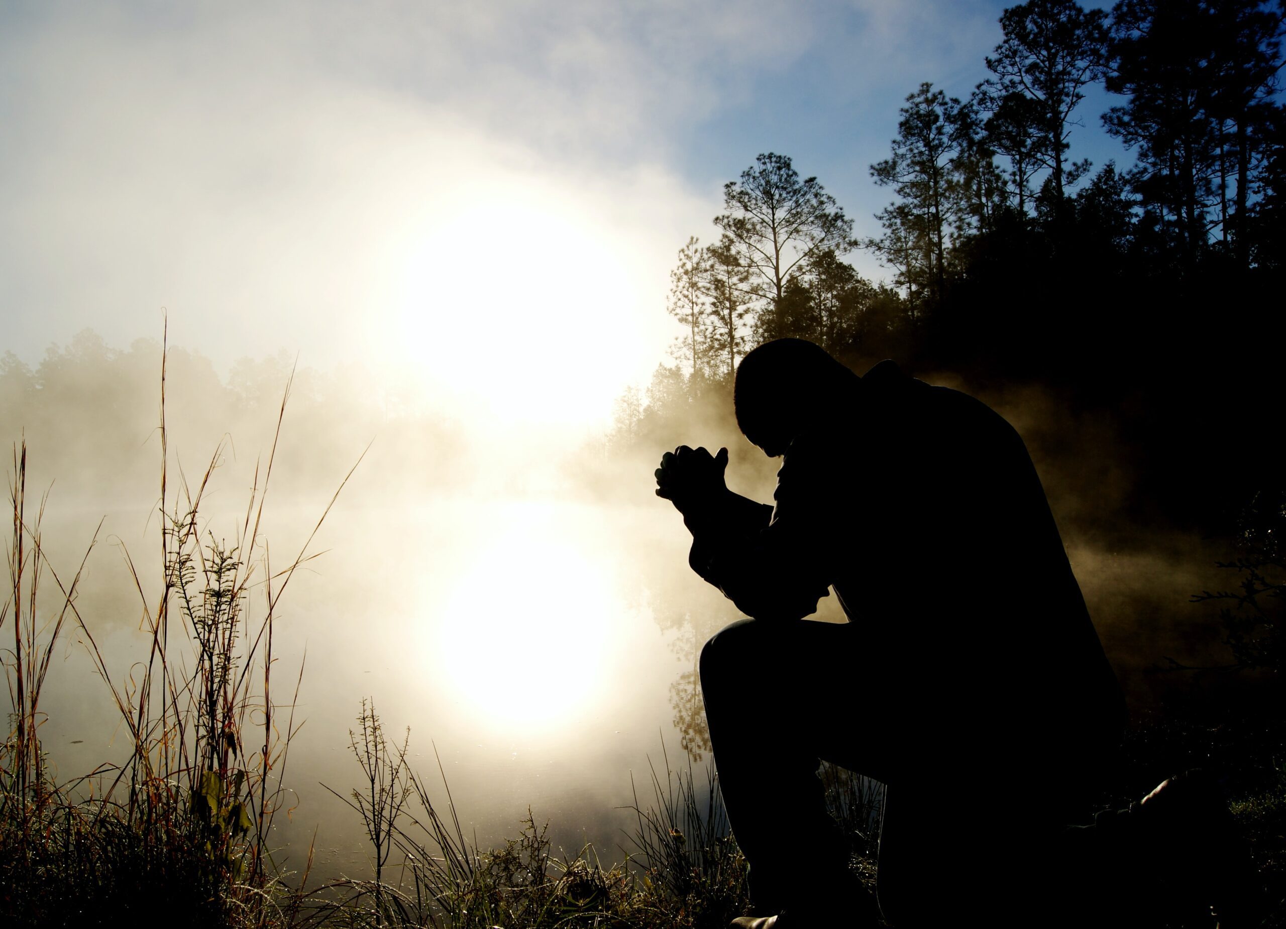 Christian praying