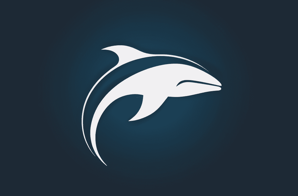 Beluga whale logo