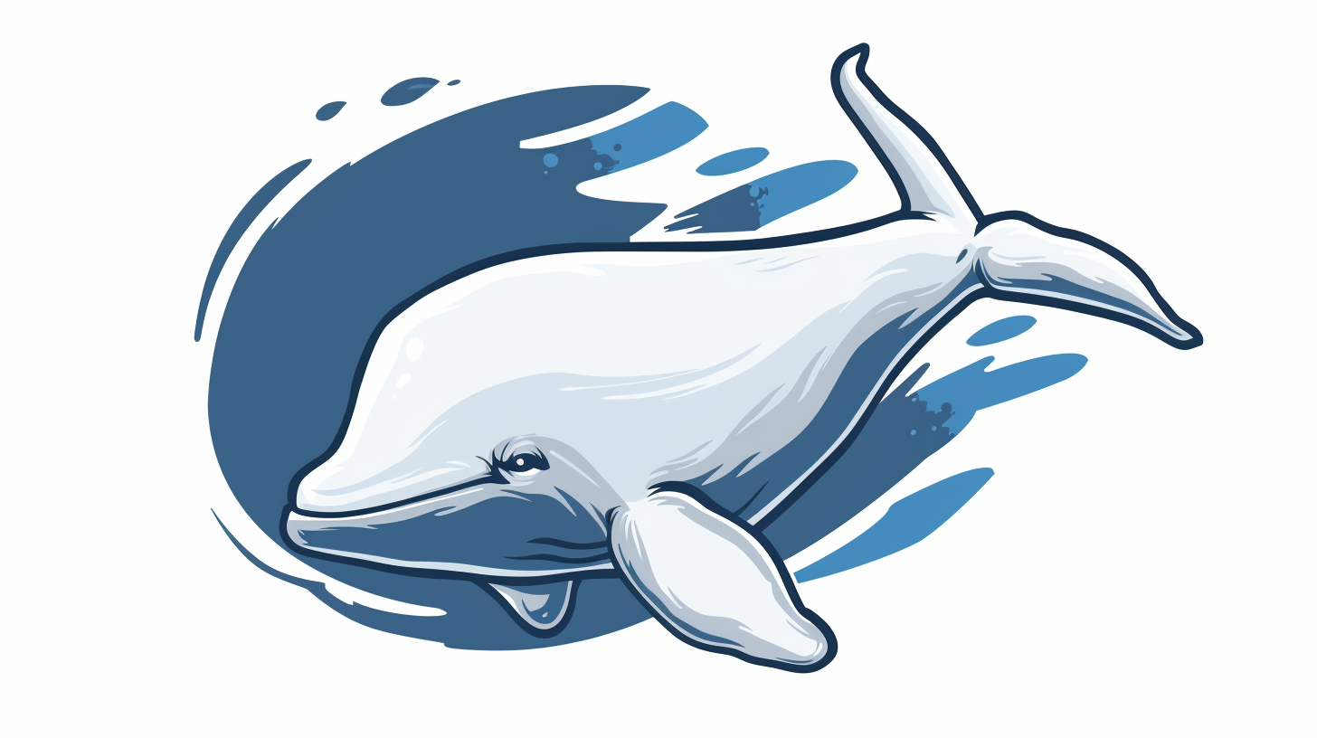 logo of a beluga whale